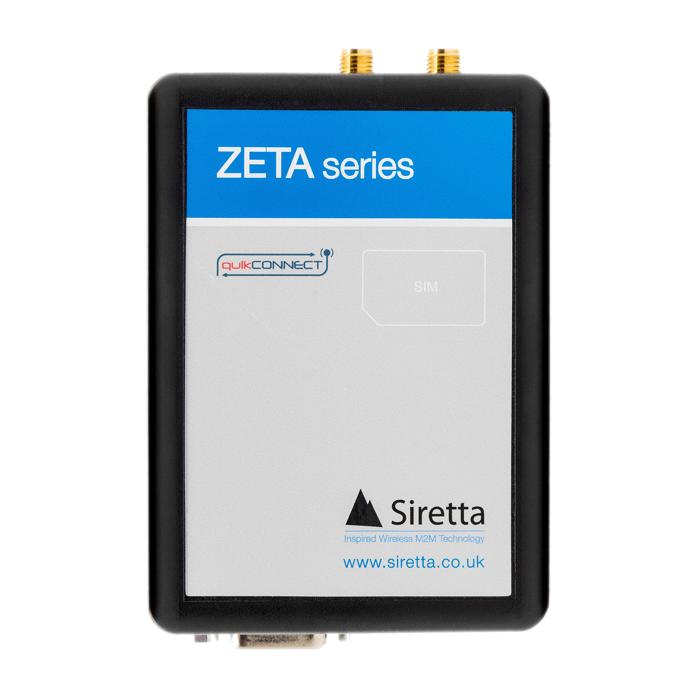 The ZETA-G-GPRS is an industrial modem designed for connecting equipment to the 2G / GSM cellular network. It has a global coverage quad band GPRS class 10 cellular engine offering CSD fall back. The ZETA-G-GPRS incorporates a full GNSS receiver which supports GPS, Glonass and Galileo for advanced tracking applications.